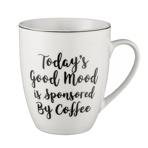 Кружка carnaby script 350 мл good mood