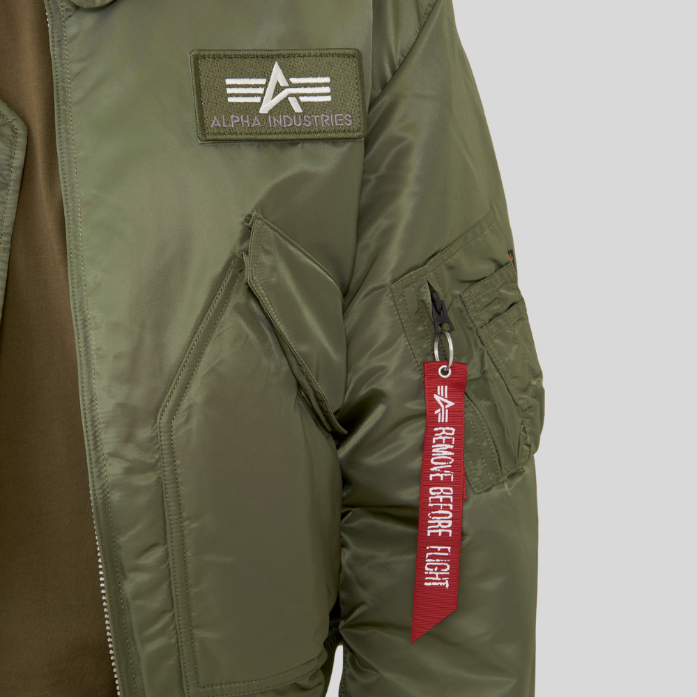Куртка Alpha Industries CWU 45/P Sage Green (Зеленая)