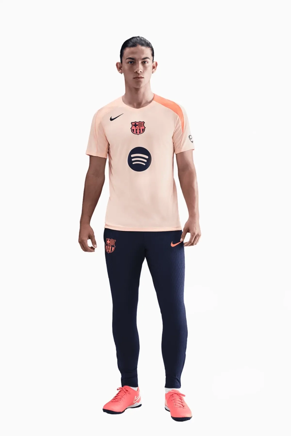 Футболка Nike FC Barcelona 25/26 Strike Third - оранжевый