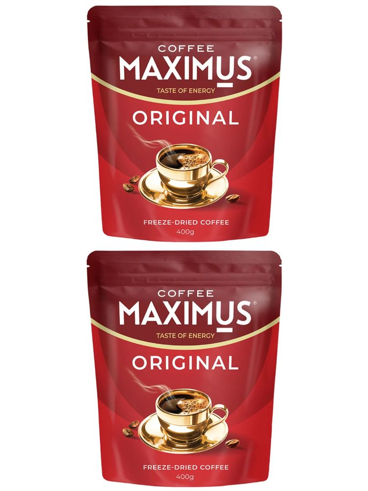 Кофе растворимый Maximus Original 400 г x 2 шт