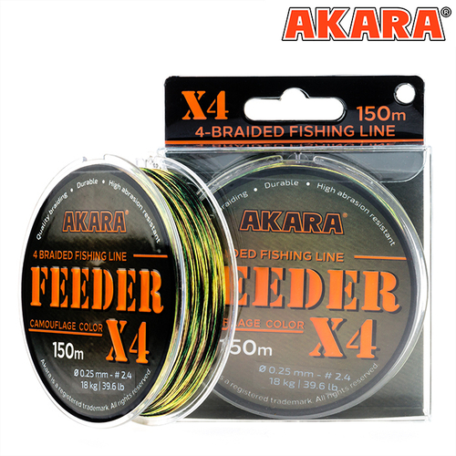 Шнур Akara Feeder KMF 150 м 0,25