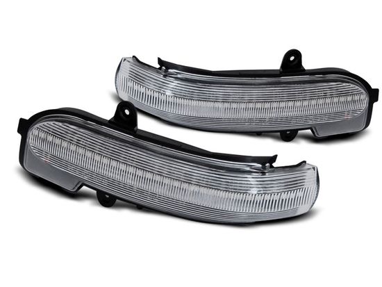 Светодиодные боковые указатели поворота в зеркалах WHITE LED для MERCEDES W203/T203/CL203 00-07