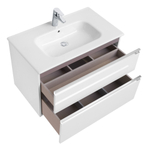 Roca A857399806 The Gap Тумба под умывальник подвесная, 785x453x515 мм, 2 ящика, Белый Глянец