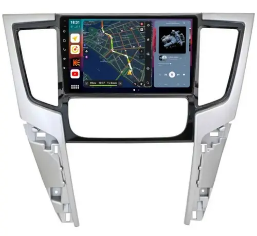 Магнитола для Mitsubishi L200 2019-2024 (правый руль, климат) - Kuberg SF-9308-IJ Android 10, 4G SIM-слот