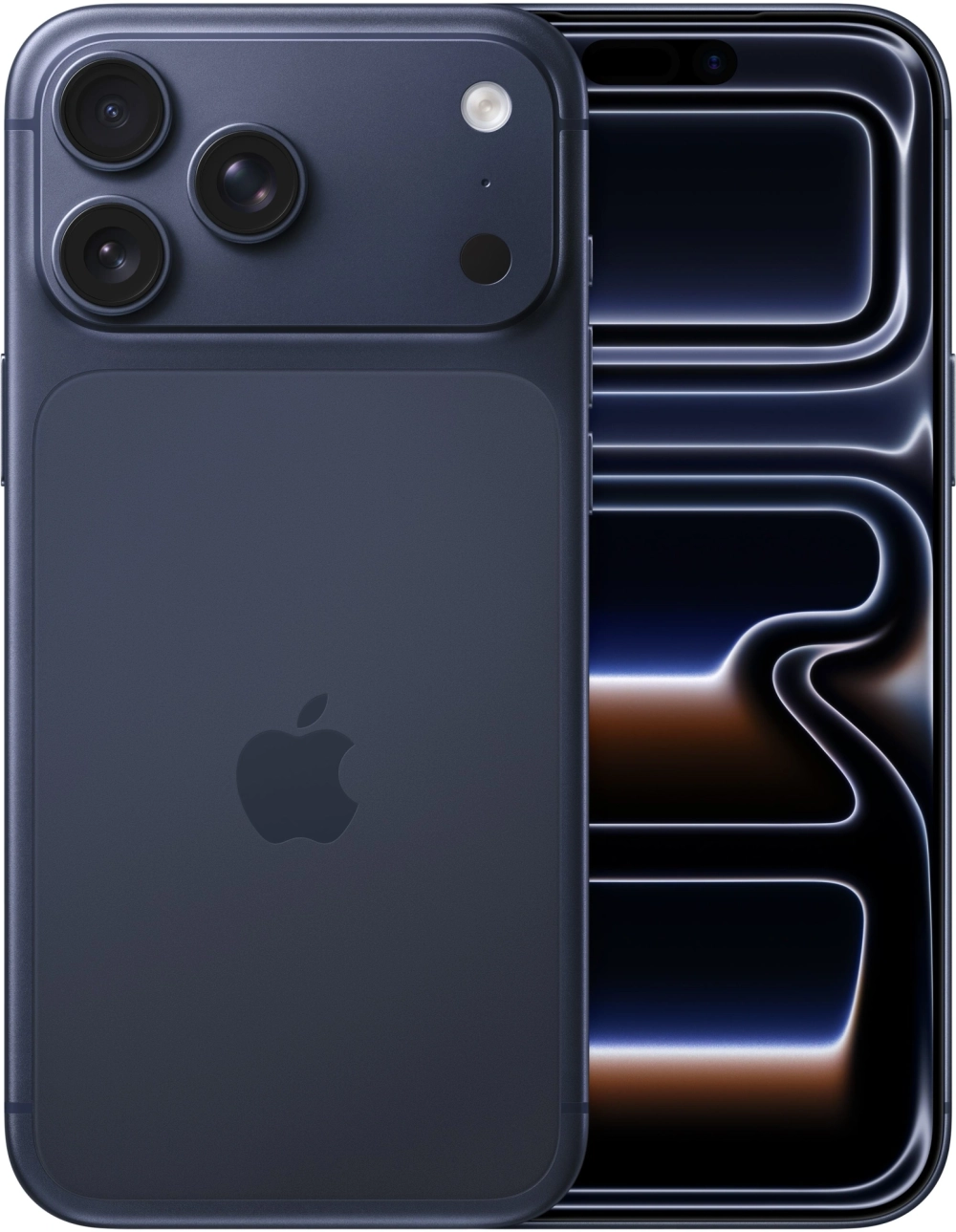 Смартфон Apple A3526 iPhone 17 Pro Max 2Tb темно-синий моноблок 3G 4G 1Sim 6.9" 1320x2868 iOS 26 48Mpix 802.11 a/b/g/n/ac/ax/be NFC GPS Protect