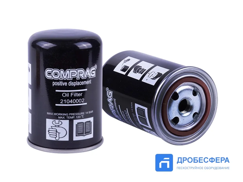 Фильтр масляный для компрессора Comprag A11 арт. 21040002