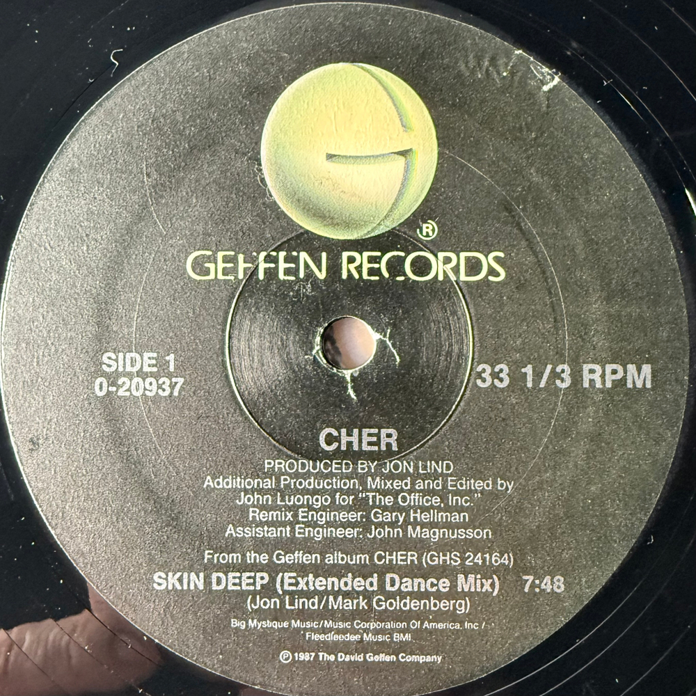 Cher ‎– Skin Deep (США 1988г.) EP
