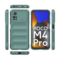 Противоударный чехол Flexible Case для Poco M4 Pro 4G