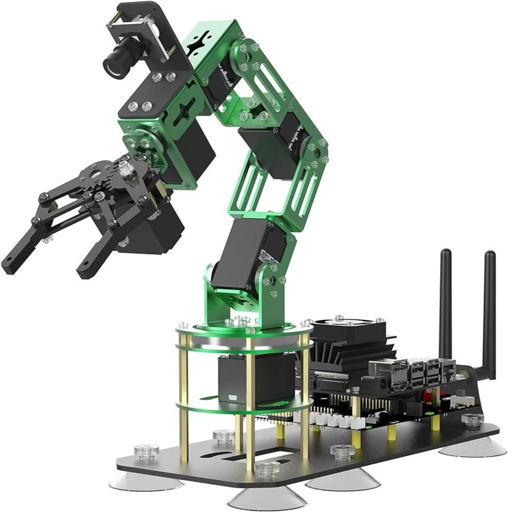 Роботизированная рука Yahboom DOFBOT AI Vision Robotic Arm ROS с платой Jetson Nano Роботизированная рука Yahboom DOFBOT AI Vision Robotic Arm ROS с платой Jetson Nano