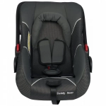 Автолюлька Teddy Bear 0-13кг с подушкой вкладышем (black)