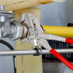 Клещи переставные-гаечный ключ XL хромированные 400 мм Knipex 86 03 400