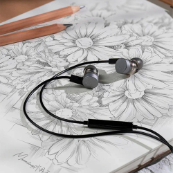 MoonDrop Marigold (серебристый/черный) проводные внутриканальные наушники