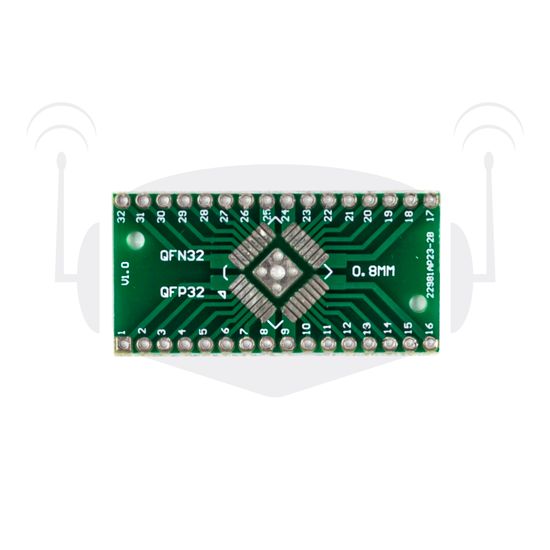 Печатная плата QFN32 QFP32 DIP 0.8/0.65mm