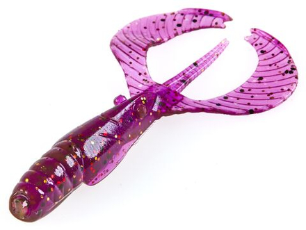Мягкая приманка Lucky John Curly Shrimp 3in (76 мм), цвет S13, 10 шт.
