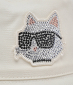 Шляпа Karl Lagerfeld Kids - кремовый(Z30158)