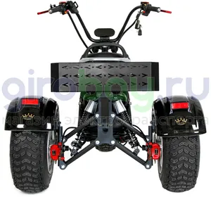 Электроскутер IKINGI M6 PRO TRIKE 6000W - Чёрный фото №10