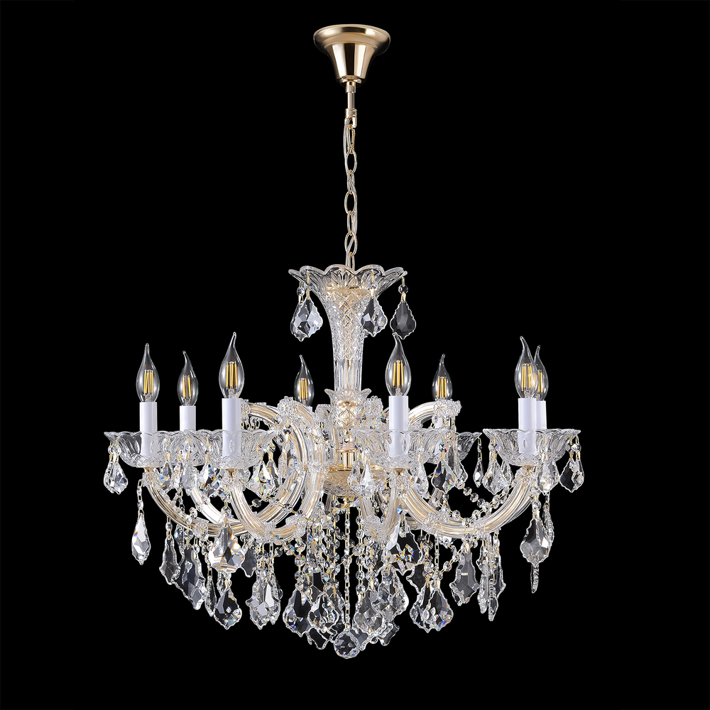 Люстра Crystal Lux CRISTELLE SP8 GOLD