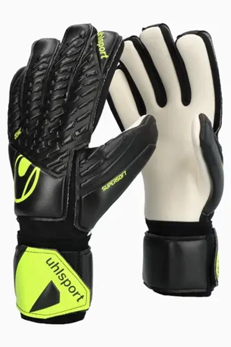 Вратарские перчатки Uhlsport Fangmaschine Soft Flex Frame HN Junior - черный