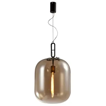 Подвес 1*E27 4264-1P черный/коричневый Canister Favourite