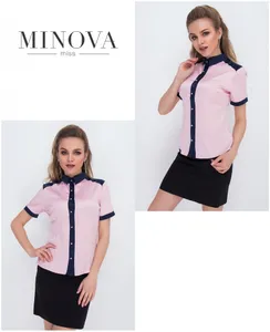 Блуза 1051-розовый Minova