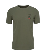 VAN DEER футболка Logo Shirt khaki