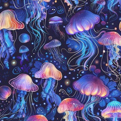 Сказочные морские медузы