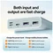 Внешний аккумулятор Romoss Sense 6F 20000mAh 3A PD 4xUSB белый