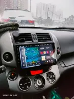 Магнитола для Toyota RAV4 3 2005-2012, Vanguard - FarCar S280 монитор 9.5" IPS на Android 13, CarPlay