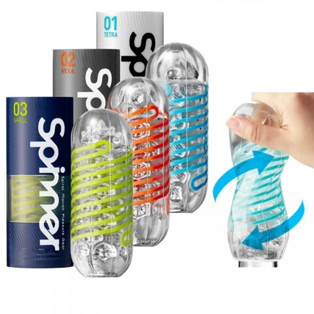 TENGA SPINNER Мастурбатор Shell