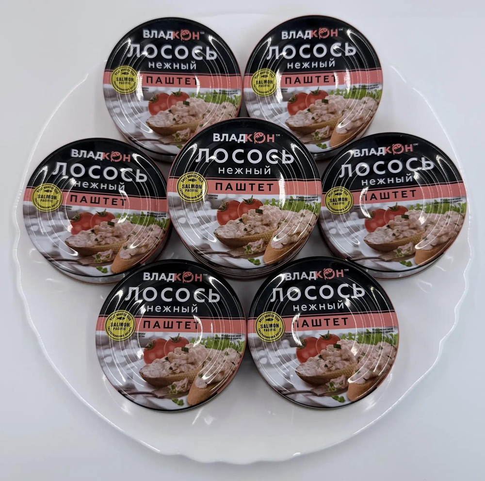 Паштет из лосося нежный Владкон, 100 гр