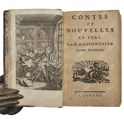 Жан де Лафонтен (Jean de La Fontaine). Сказки и новеллы в стихах (Contes et nouvelles en vers). В 2-х т. 1764