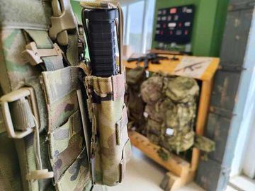 Открытый тройной подсумок Atlant Armour АК 5,45/7,62