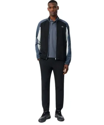 Men's Спортивный костюм Lacoste Sport Printed Colour Block - black/grey