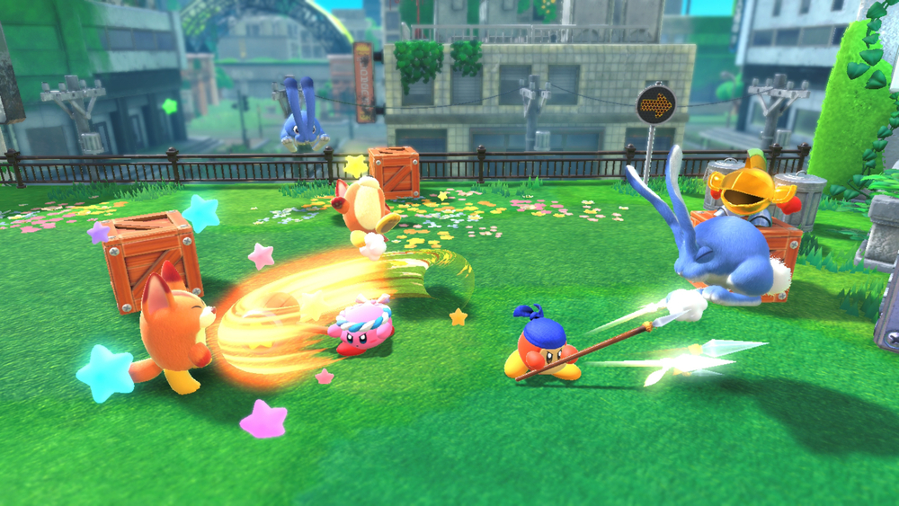Kirby and the Forgotten Land (картридж для Nintendo Switch, полностью на английском языке)