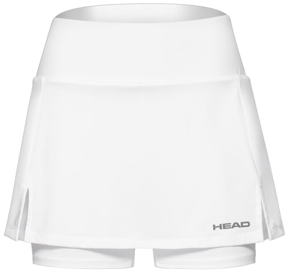 Женская теннисная юбка Head Club Basic Skort