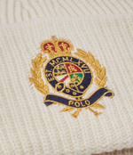 Хлопковая шапка CREST POLO RALPH LAUREN - экрю(455931405)