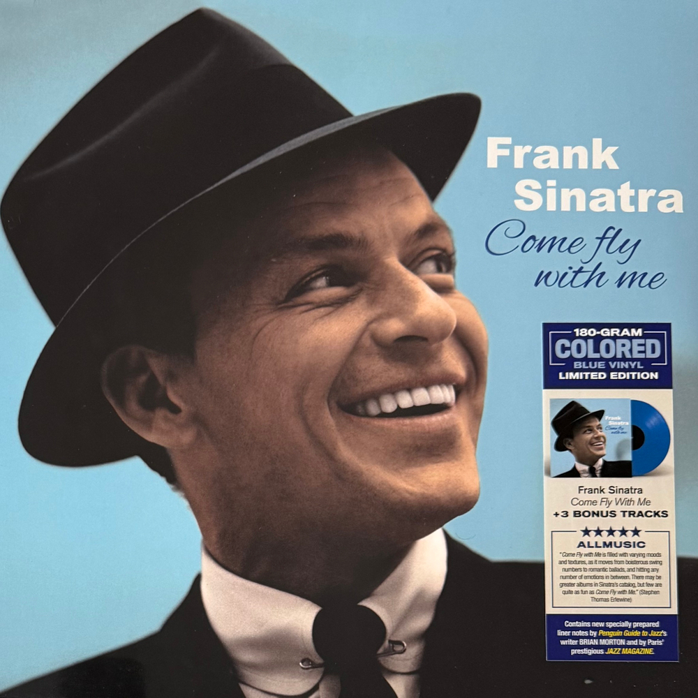 Frank Sinatra ‎– Come Fly With Me (Испания 2022г.) Blue