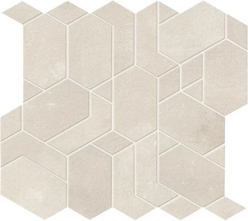 Мозаик /Керамогранит ATLAS CONCORDE BOOST White Mosaico Shapes 31x33,5 AN63