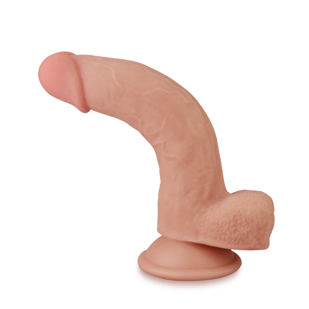 Фаллоимитатор на присоске "8 Sliding Skin", Lovetoy