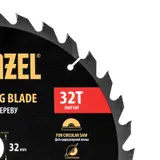 Пильный диск по дереву ф305 х 32 мм, 32 зубьев Denzel — фото 5