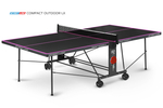 Стол теннисный Compact-2 LX Всепогодный 6 black