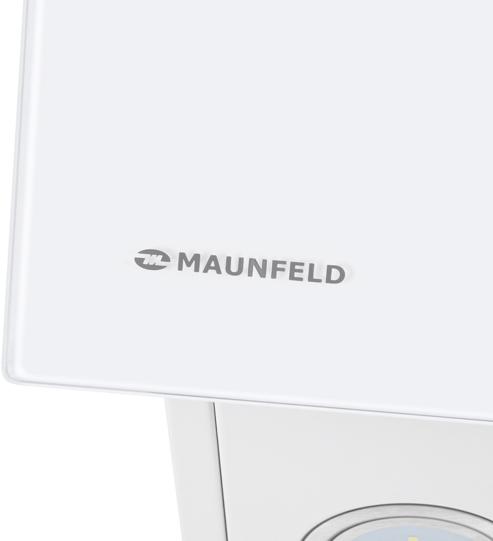 Кухонная вытяжка MAUNFELD Medway 60 белый\вставка сатин фото 9