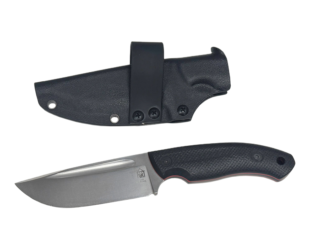 Нож Райбек №1, сталь D2, рукоять G10 Black, Град Горький