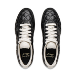 Li Ning Cushioning Slip Resistant Abrasion Resistant Low top Casual Shoes Unisex Black