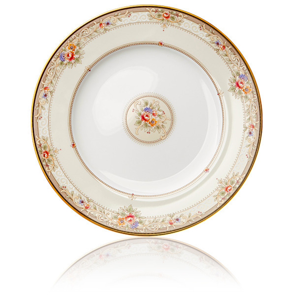 Тарелка акцентная Noritake Итальянская роза 23.5см
