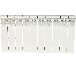 Алюминиевый радиатор ROMMER Profi 350 AL350-80-80-080 10 секций RAL9016 86623