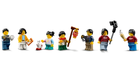 Конструктор LEGO 80107 Весенний фестиваль фонарей