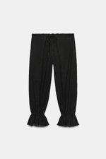 БРЮКИ-ШАРОВАРЫ В СТИЛЕ РУСТИК — ZARA