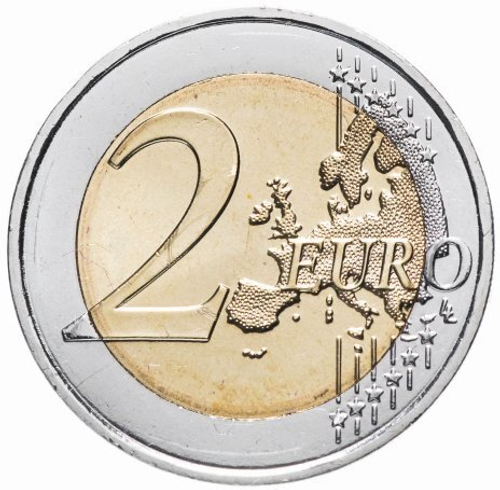 2 евро Доисторический комплекс -Та Хаджрат. Мальта. 2019 год