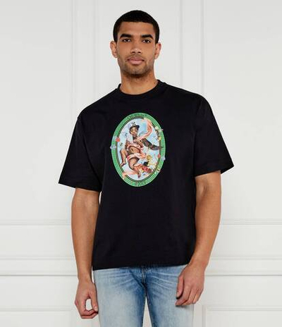 Футболка FRESCO OFF-WHITE - черный(OMAA120S 25JER002)